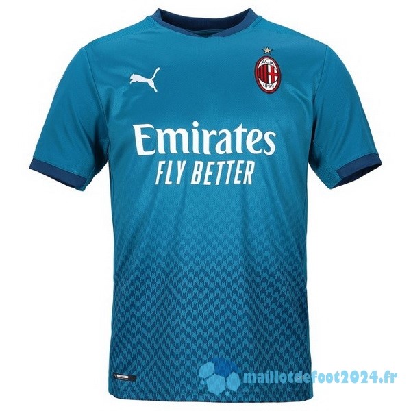 Nouveau Third Maillot AC Milan Retro 2020 2021 Bleu