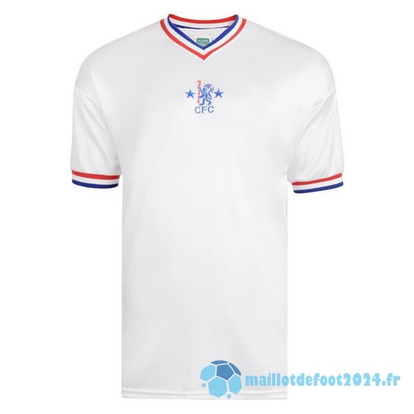 Nouveau Third Maillot Chelsea Retro 1982 Blanc