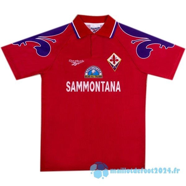 Nouveau Third Maillot Fiorentina Retro 1995 1997 Rouge