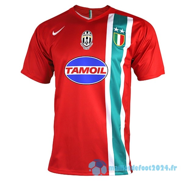 Nouveau Third Maillot Juventus Retro 2005 2006 Rouge