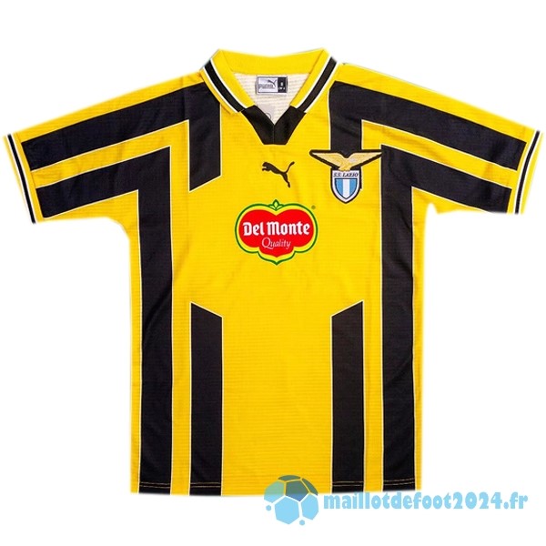 Nouveau Third Maillot Lazio Retro 1998 1999 Jaune