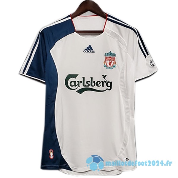 Nouveau Third Maillot Liverpool Retro 2006 2007 Blanc