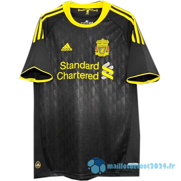 Nouveau Third Maillot Liverpool Retro 2010 2011 Jaune