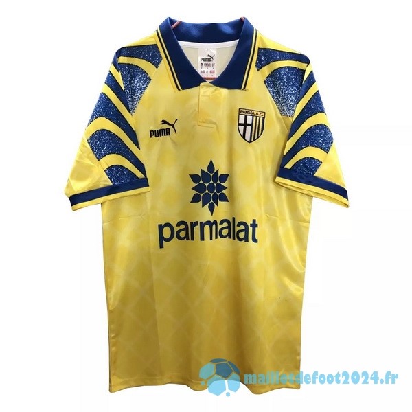 Nouveau Third Maillot Parma Retro 1995 1997 Jaune