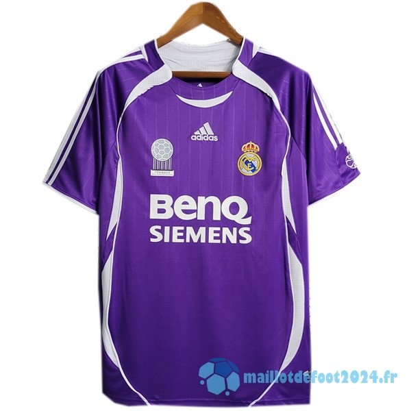 Nouveau Third Maillot Real Madrid Retro 2006 2007 Purpura