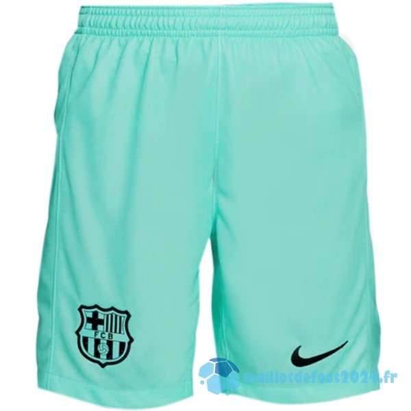 Nouveau Third Pantalon Barcelona 2023 2024 Bleu Vert