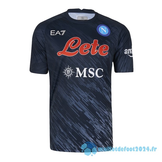 Nouveau Third Thailande Maillot Napoli 2022 2023 Noir