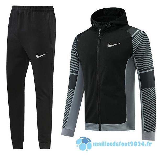 Nouveau Veste Con Capucha Nike 2022 2023 Noir I Gris