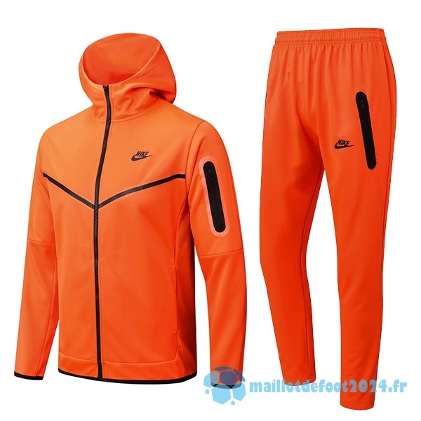 Nouveau Veste Con Capucha Nike 2022 2023 Orange