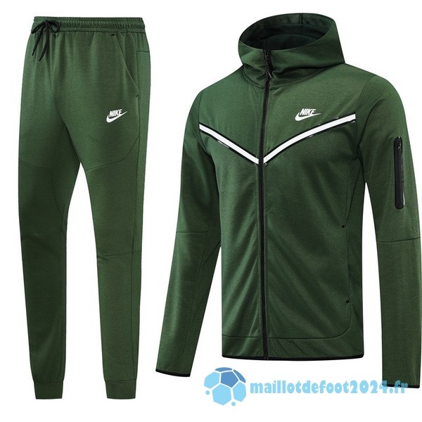 Nouveau Veste Con Capucha Nike 2022 2023 Vert Marine