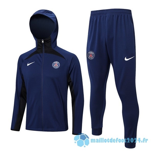 Nouveau Veste Con Capucha Paris Saint Germain 2022 2023 Bleu Marine