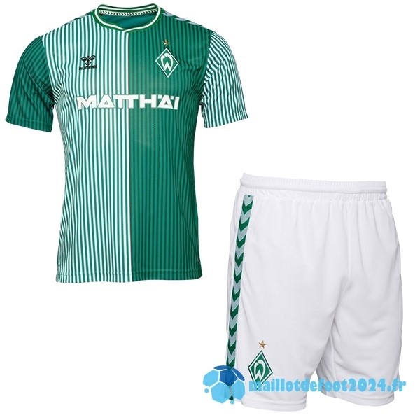 Nouveau Domicile Conjunto De Enfant Werder Bremen 2023 2024 Vert