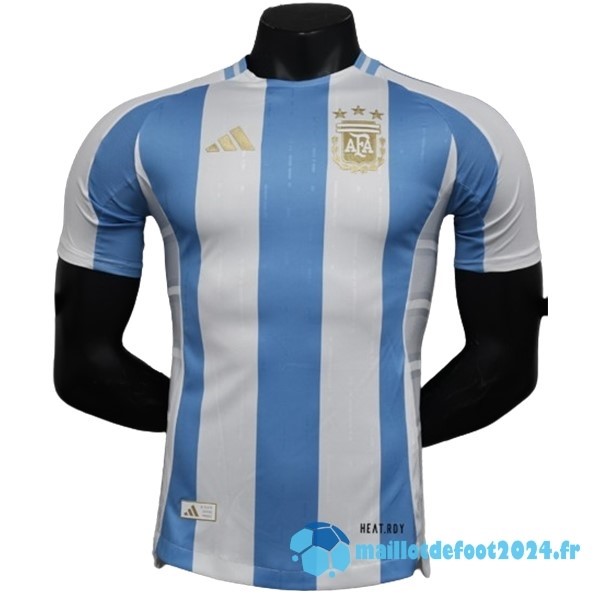 Nouveau Domicile Joueurs Concept Maillot Argentine 2024 Bleu Blanc