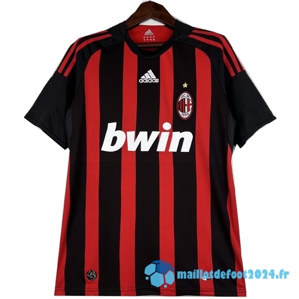 Nouveau Domicile Maillot AC Milan Retro 2008 2009 Rouge