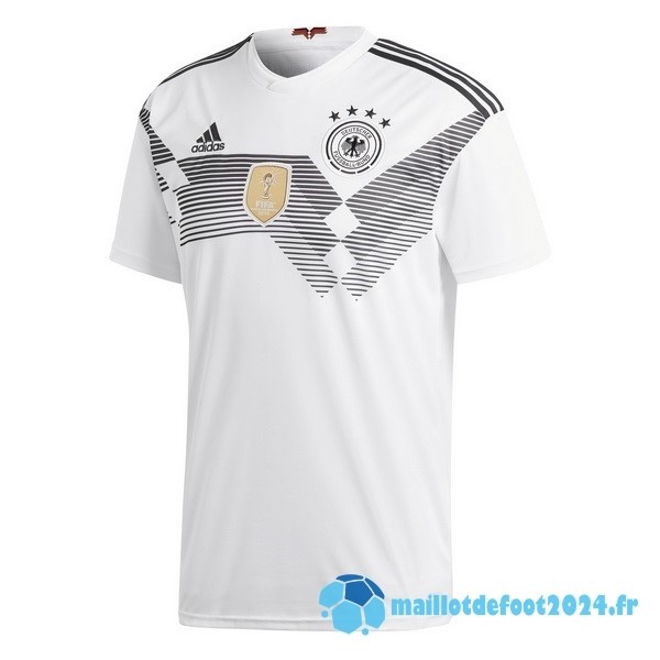 Nouveau Domicile Maillot Allemagne Retro 2018 Blanc