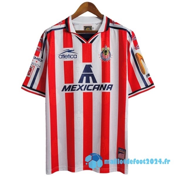 Nouveau Domicile Maillot CD Guadalajara Retro 2006 2007 Blanc Rouge