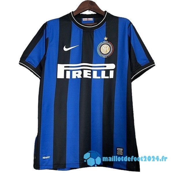 Nouveau Domicile Maillot Inter Milán Retro 2009 2010 Bleu