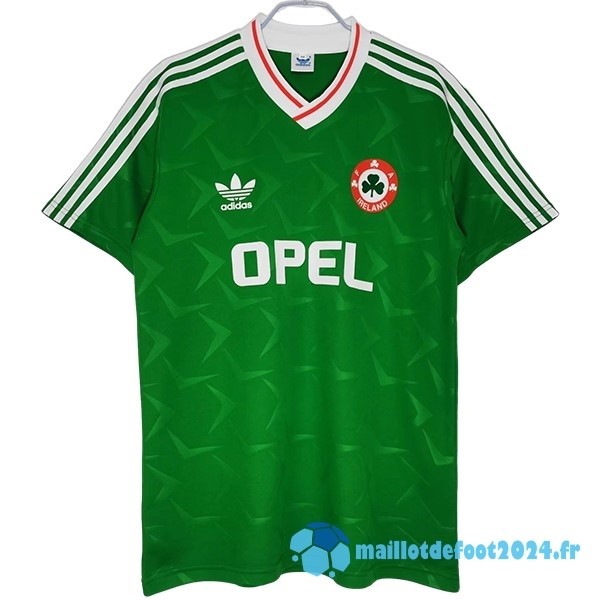 Nouveau Domicile Maillot Irlande Retro 1990 Vert