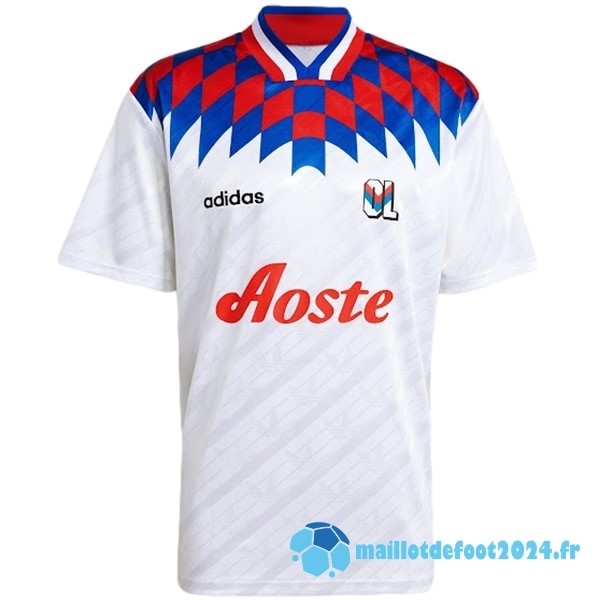 Nouveau Domicile Maillot Lyon Retro 1995 2023 Blanc