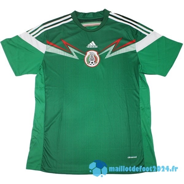 Nouveau Domicile Maillot Mexico Retro 2014 Vert