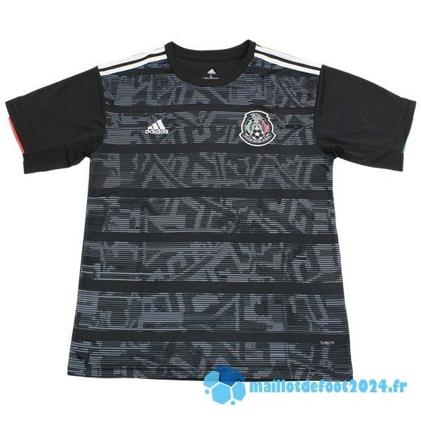 Nouveau Domicile Maillot Mexico Retro 2019 Noir