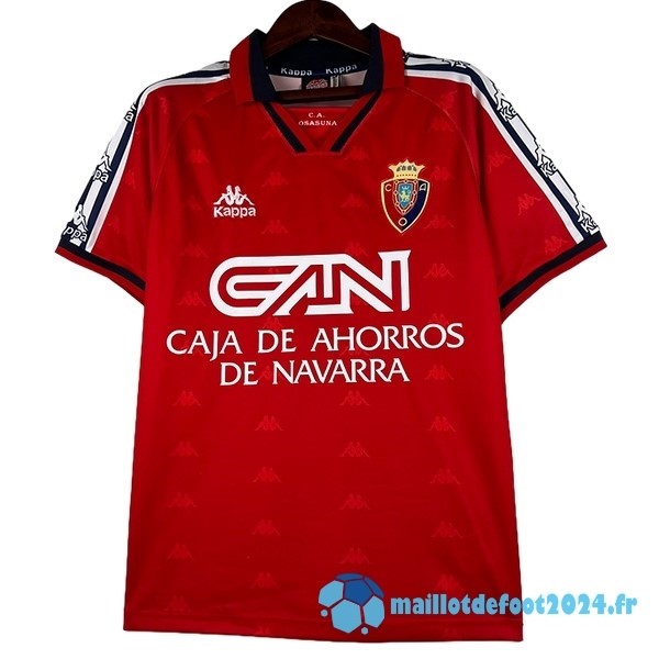 Nouveau Domicile Maillot Osasuna Retro 1995 1996 Rouge