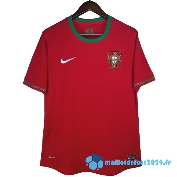 Nouveau Domicile Maillot Portugal Retro 2012 Rouge