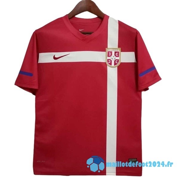 Nouveau Domicile Maillot Serbie Retro 2010 Rouge