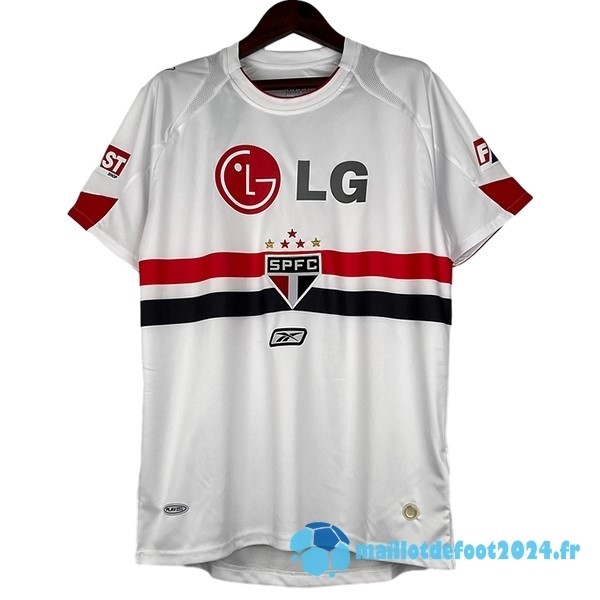 Nouveau Domicile Maillot São Paulo Retro 2007 2008 Blanc