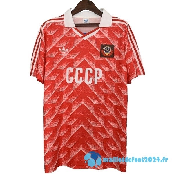 Nouveau Domicile Maillot Union soviétique Retro 1987 1988 Rouge