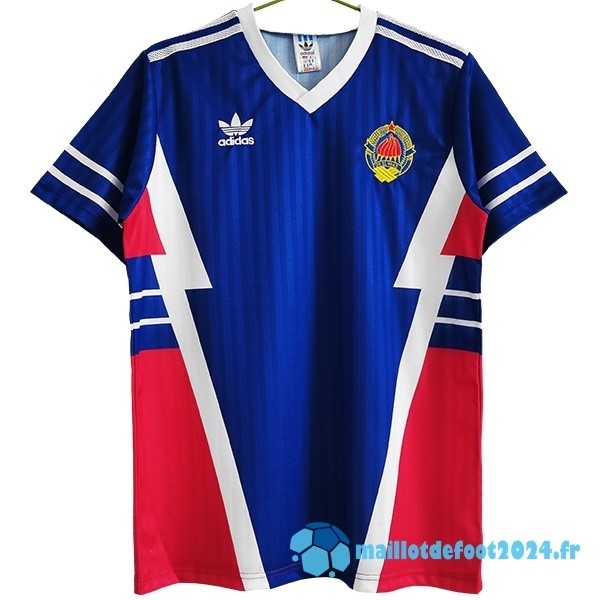 Nouveau Domicile Maillot Yougoslavie Retro 1990 Bleu