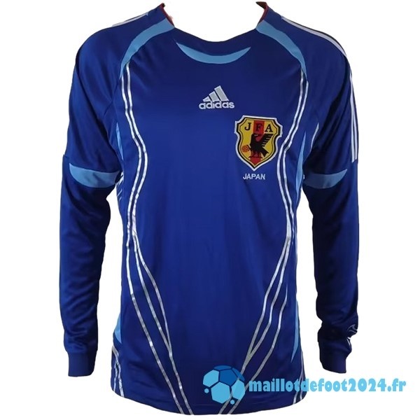 Nouveau Domicile Manches Longues Maillot Japon Retro 2006 Bleu