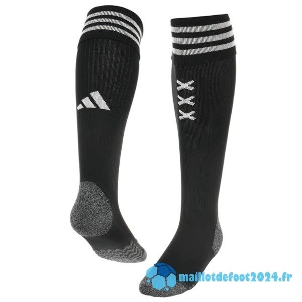 Nouveau Exterieur Chaussette Ajax 2023 2024 Noir