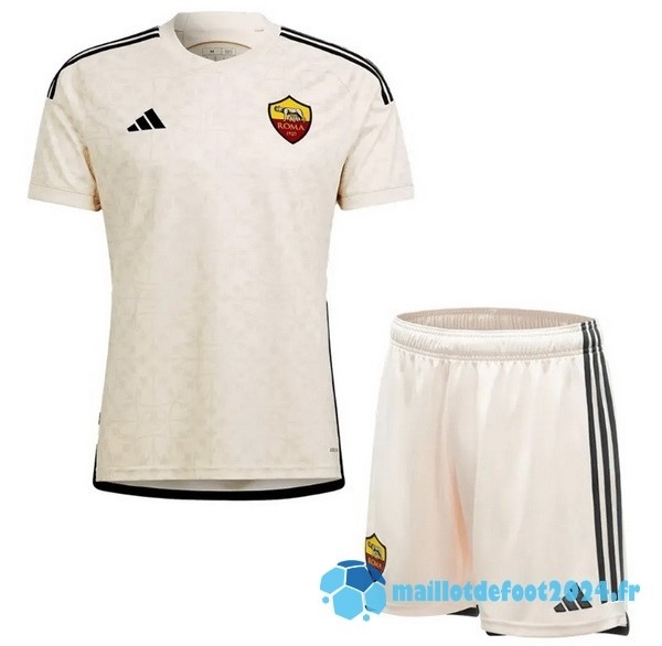 Nouveau Exterieur Conjunto De Homme As Roma 2023 2024 I Jaune