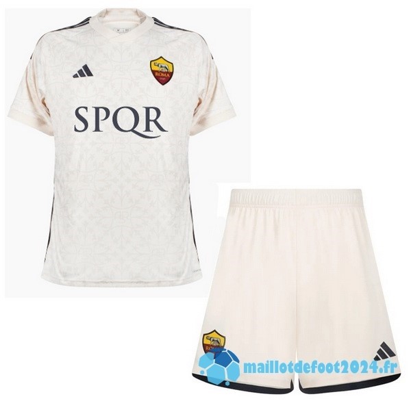 Nouveau Exterieur Conjunto De Homme As Roma 2023 2024 Jaune