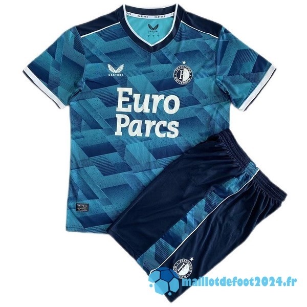 Nouveau Exterieur Conjunto De Homme Feyenoord 2023 2024 Bleu