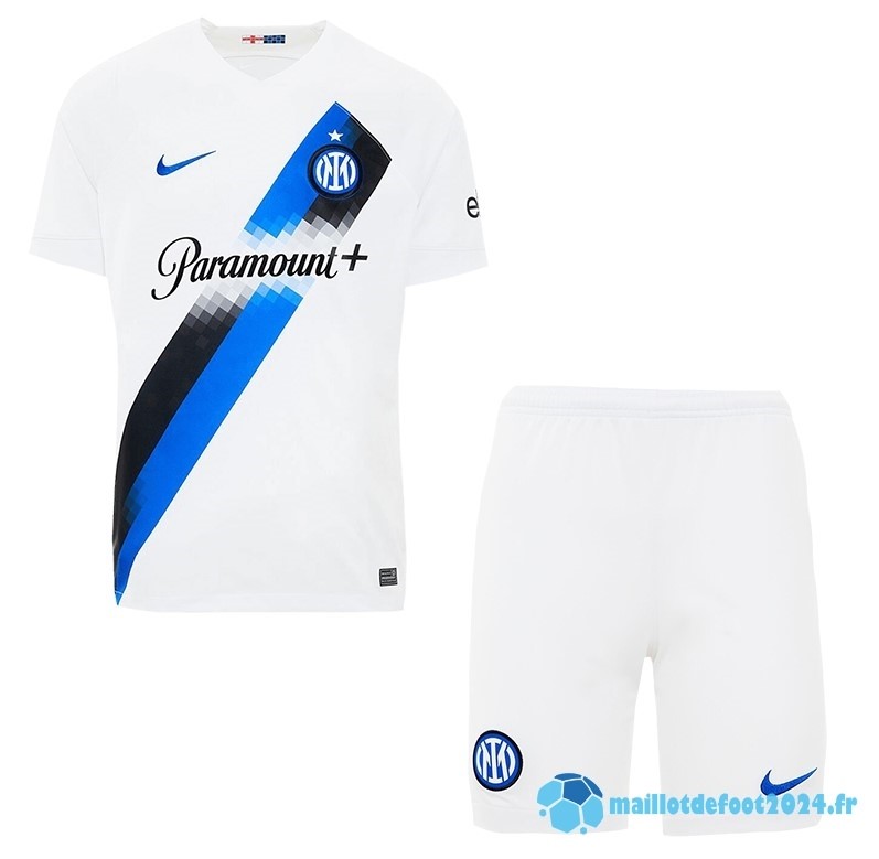 Nouveau Exterieur Conjunto De Homme Inter Milán 2023 2024 Blanc