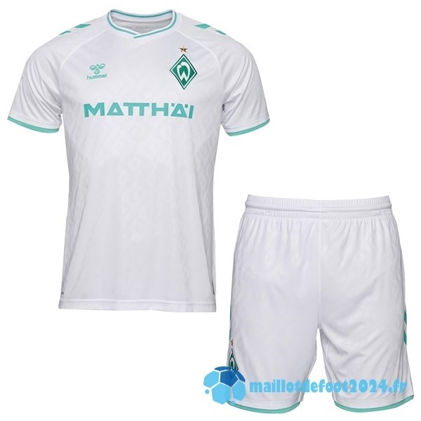 Nouveau Exterieur Conjunto De Homme Werder Bremen 2023 2024 Blanc