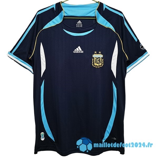 Nouveau Exterieur Maillot Argentine Retro 2006 Bleu