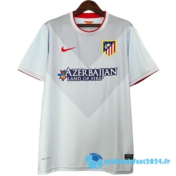 Nouveau Exterieur Maillot Atlético Madrid Retro 2014 2015 Gris