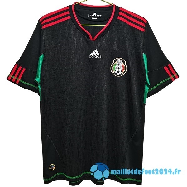 Nouveau Exterieur Maillot Mexico Retro 2010 Noir