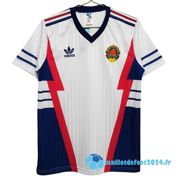 Nouveau Exterieur Maillot Yougoslavie Retro 1990 Blanc