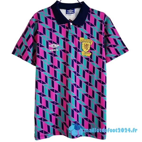 Nouveau Exterieur Maillot Écosse Retro 1988 1989 Purpura