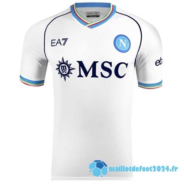 Nouveau Exterieur Thailande Maillot Napoli 2023 2024 I Blanc