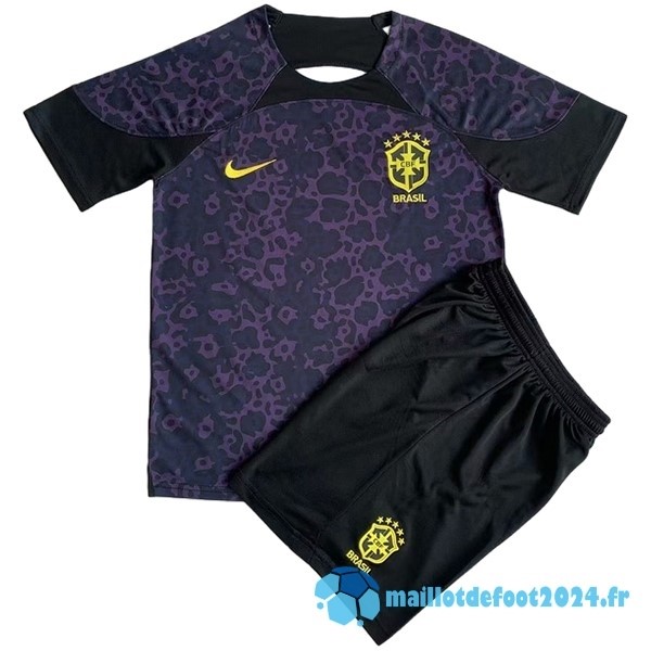 Nouveau Gardien Conjunto De Homme Allemagne 2023 Purpura Noir