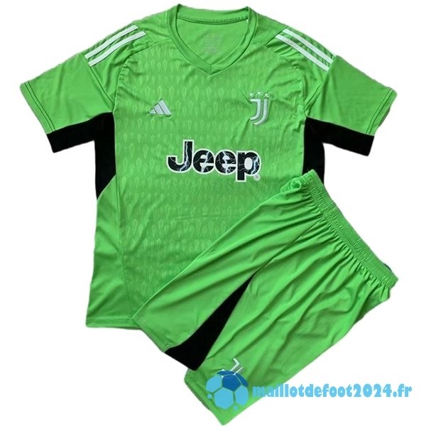 Nouveau Gardien Conjunto De Homme Juventus 2023 2024 Vert