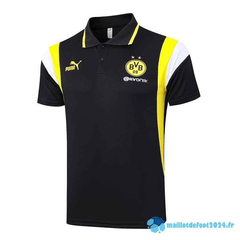 Nouveau Polo Borussia Dortmund 2023 2024 Noir Jaune