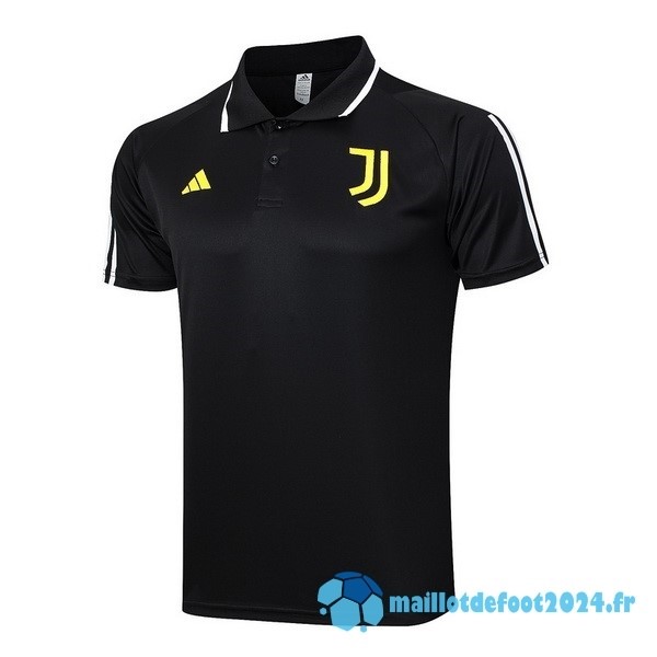 Nouveau Polo Juventus 2023 2024 Noir Jaune