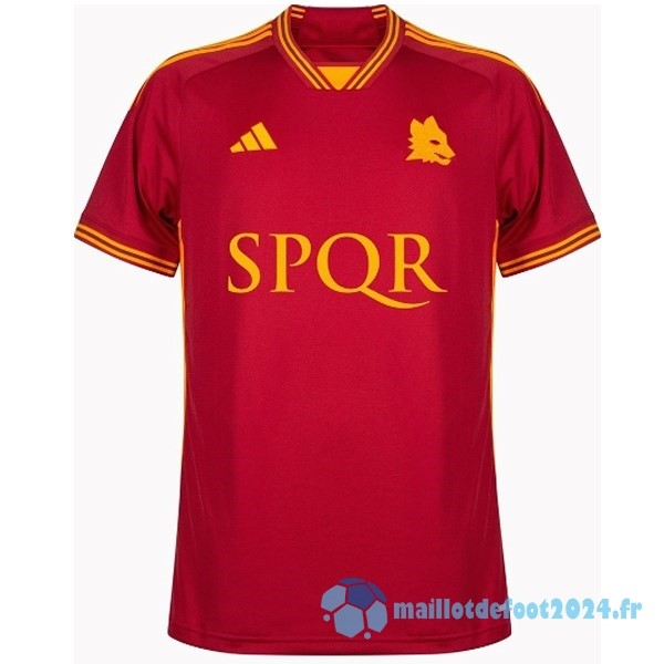 Nouveau Thailande Domicile Maillot As Roma 2023 2024 II Rouge