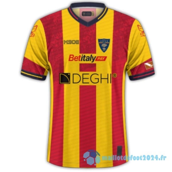 Nouveau Thailande Domicile Maillot Lecce 2023 2024 Jaune